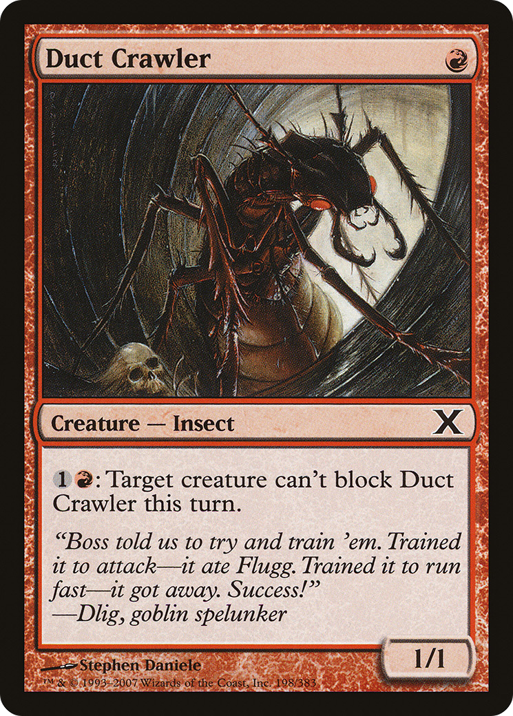 Duct Crawler (10E-198) -  Foil