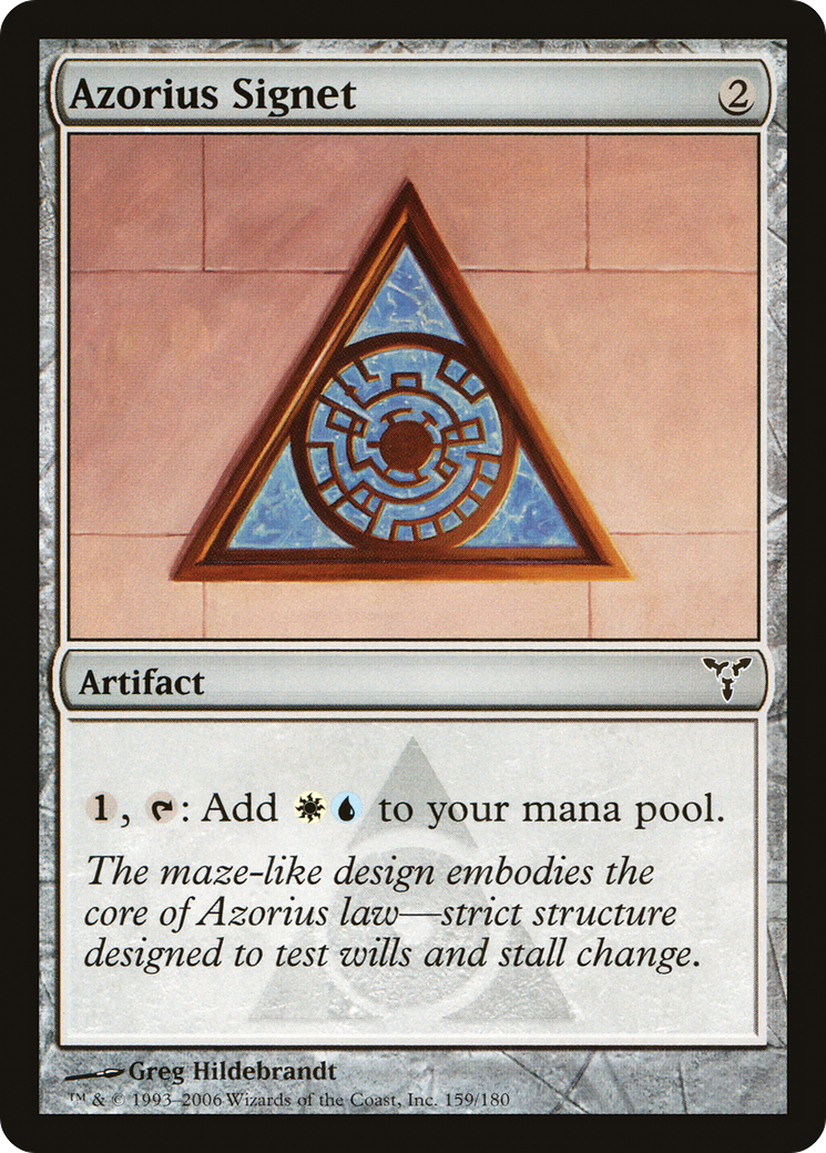 Azorius Signet (DIS-159) -  Foil