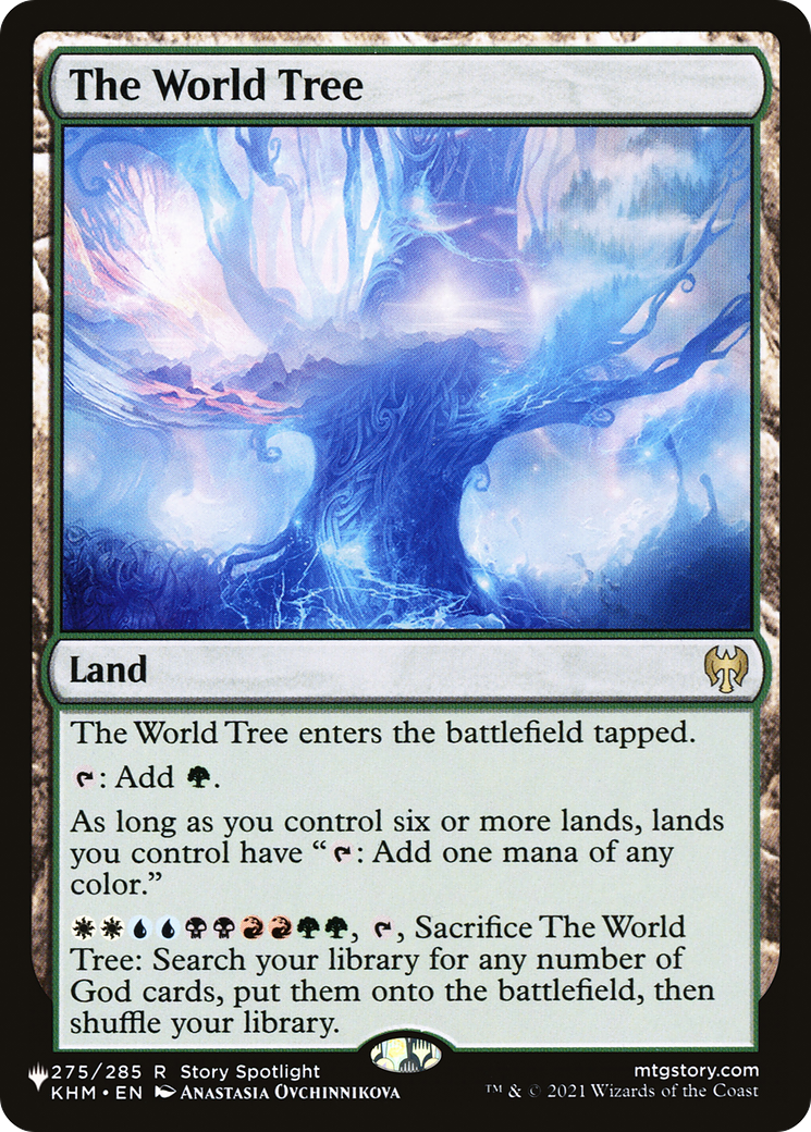 The World Tree (LIST-KHM-275) -