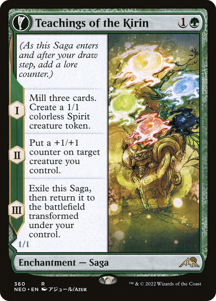 Teachings of the Kirin // Kirin-Touched Orochi (NEO-360) - : (Showcase, fandfc) Foil