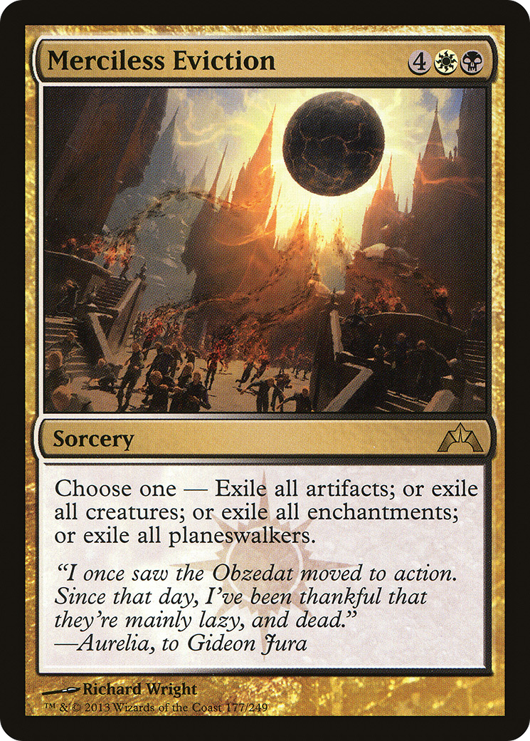 Merciless Eviction (GTC-177) -  Foil