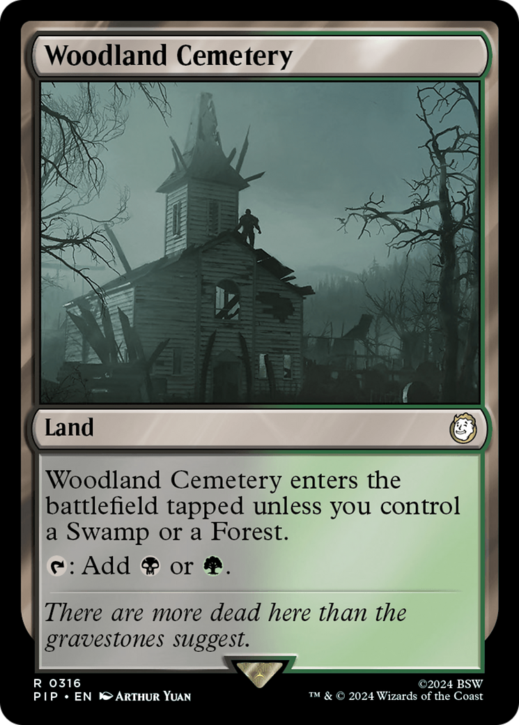 Woodland Cemetery (PIP-316) -  Foil