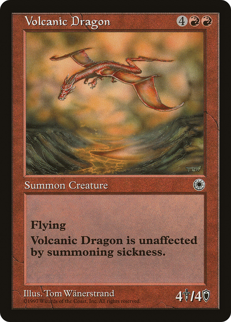 Volcanic Dragon (POR-153) -