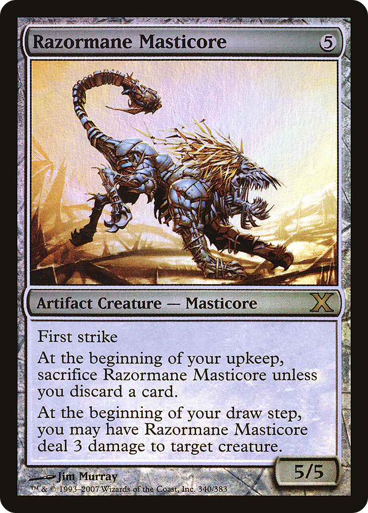 Razormane Masticore (10E-340★) -  Foil