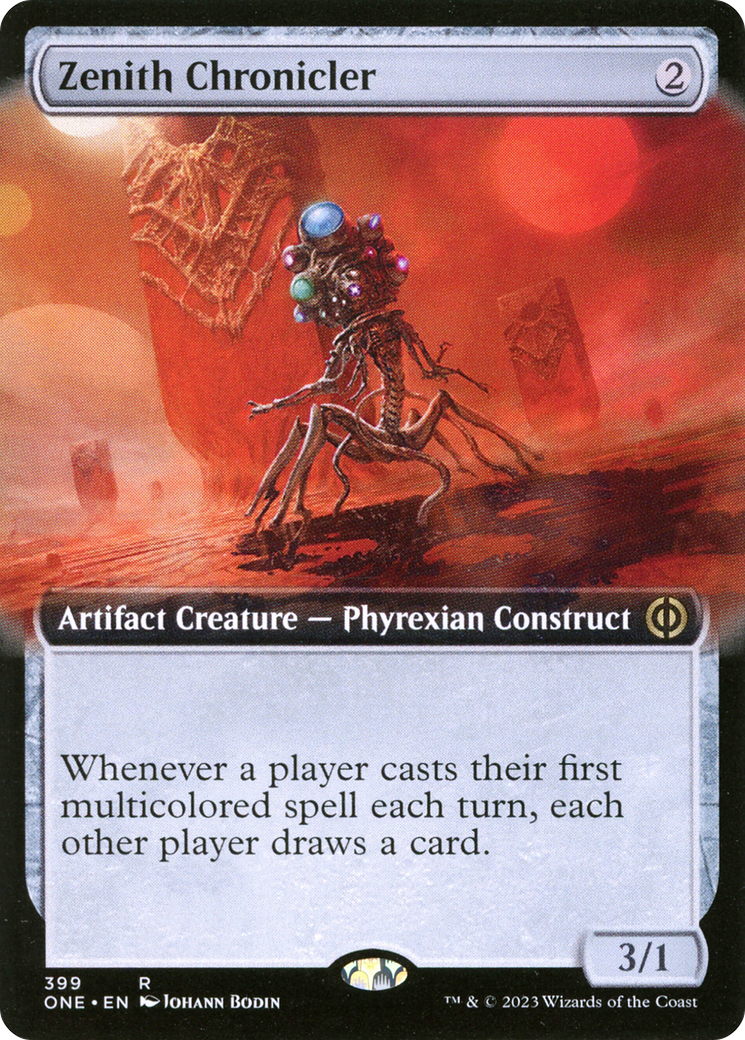 Zenith Chronicler (ONE-399) - : (Extended Art) Foil