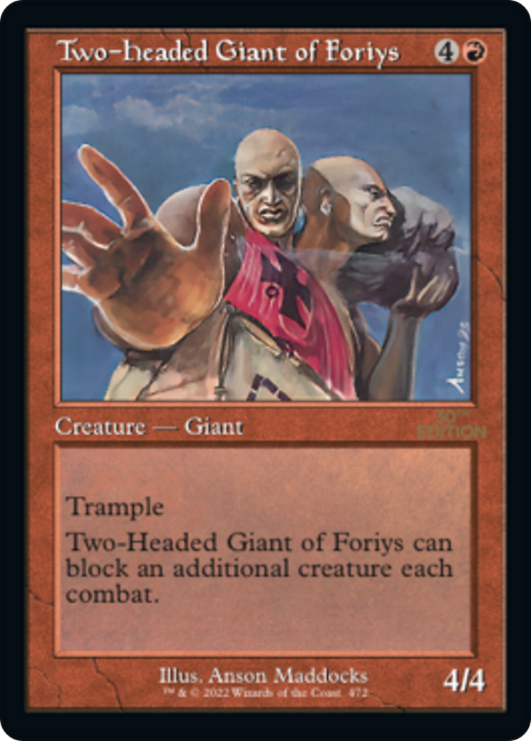 Two-Headed Giant of Foriys (30A-472) -