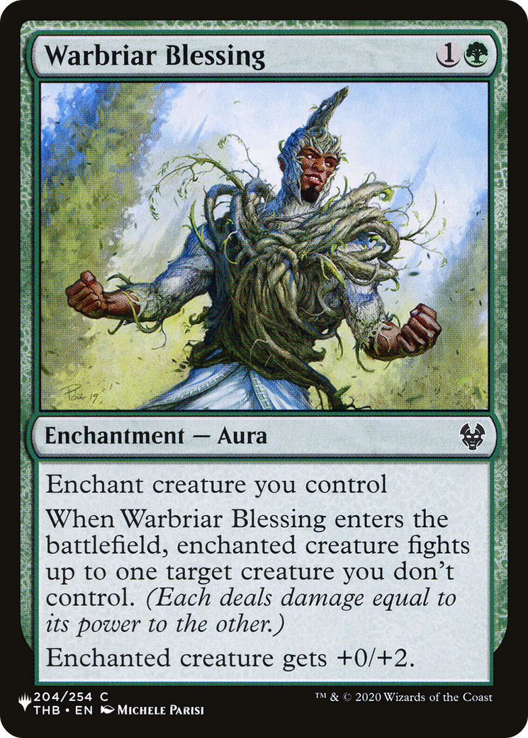 Warbriar Blessing (LIST-THB-204) -