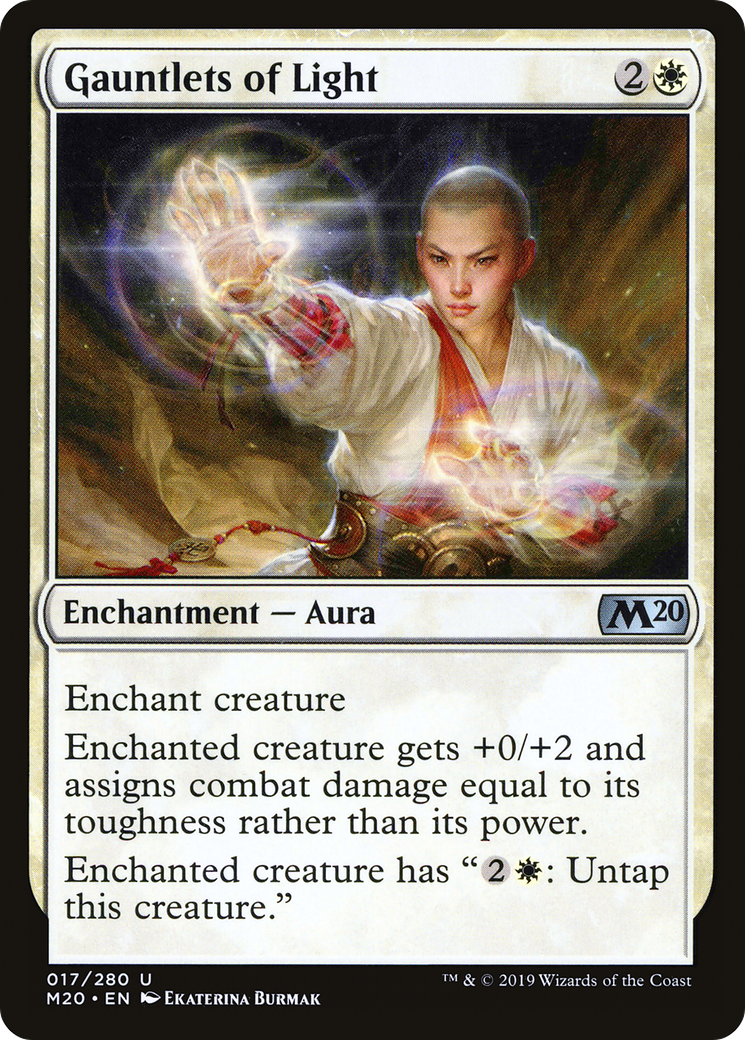 Gauntlets of Light (M20-017) -  Foil