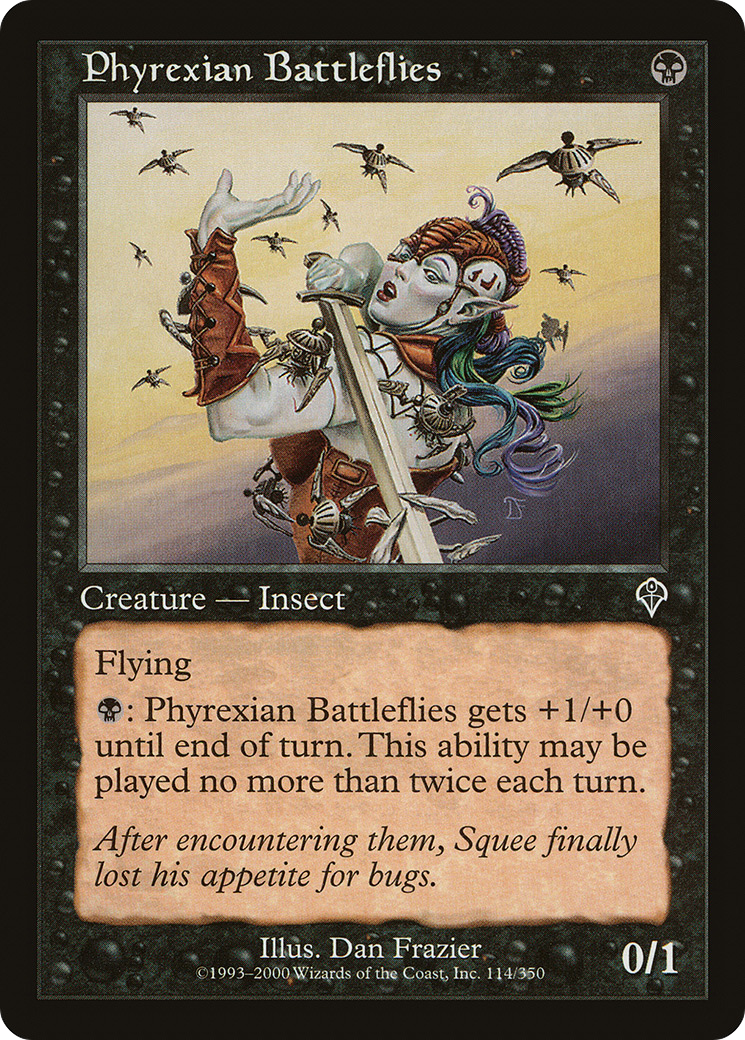 Phyrexian Battleflies (INV-114) -  Foil