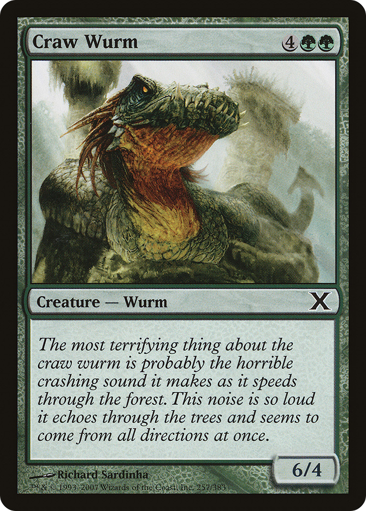 Craw Wurm (10E-257) -  Foil