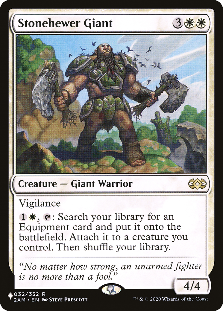 Stonehewer Giant (LIST-2XM-32) -