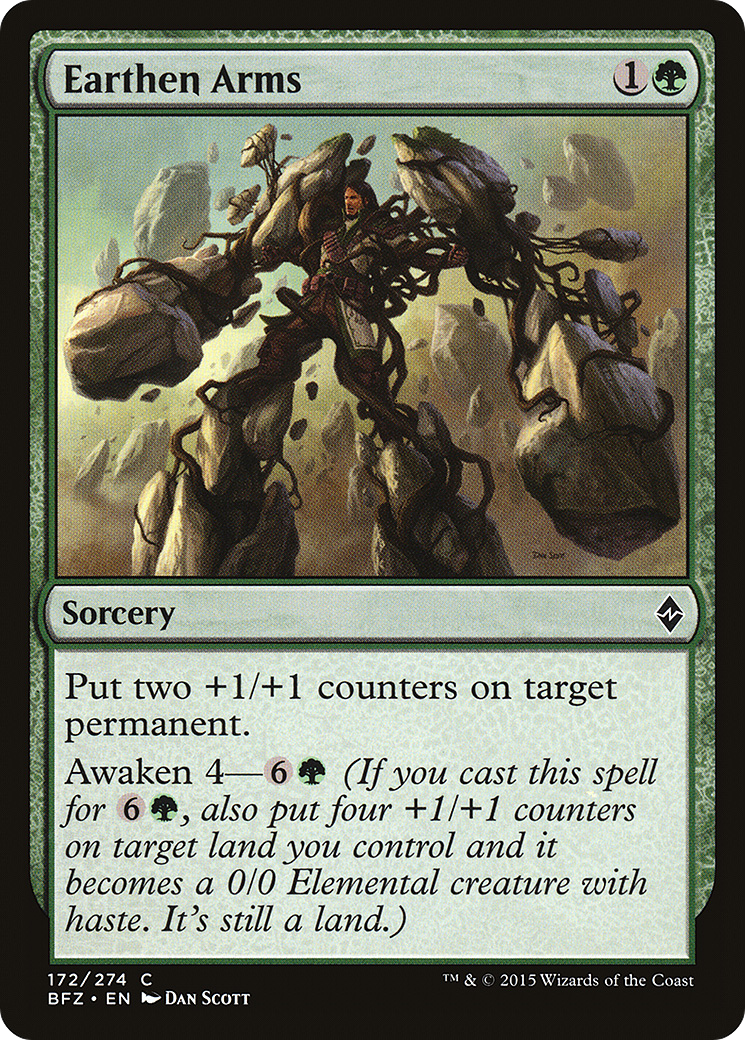 Earthen Arms (BFZ-172) -  Foil