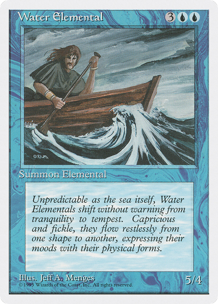 Water Elemental (4ED-115) -