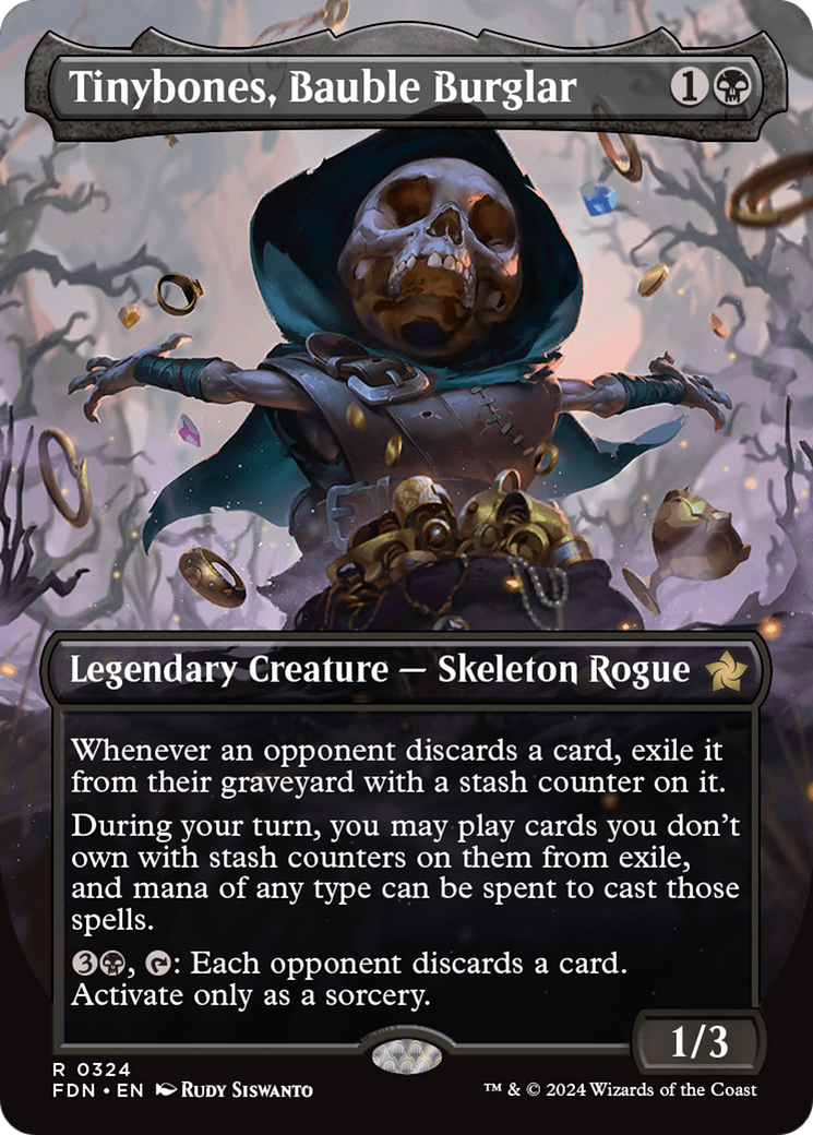 Tinybones, Bauble Burglar (FDN-324) -  (Borderless) Foil