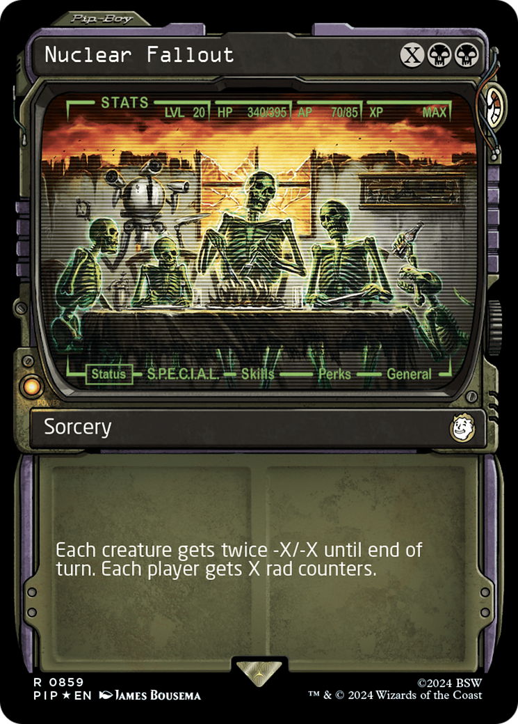 Nuclear Fallout (PIP-859) - : (Showcase) Foil