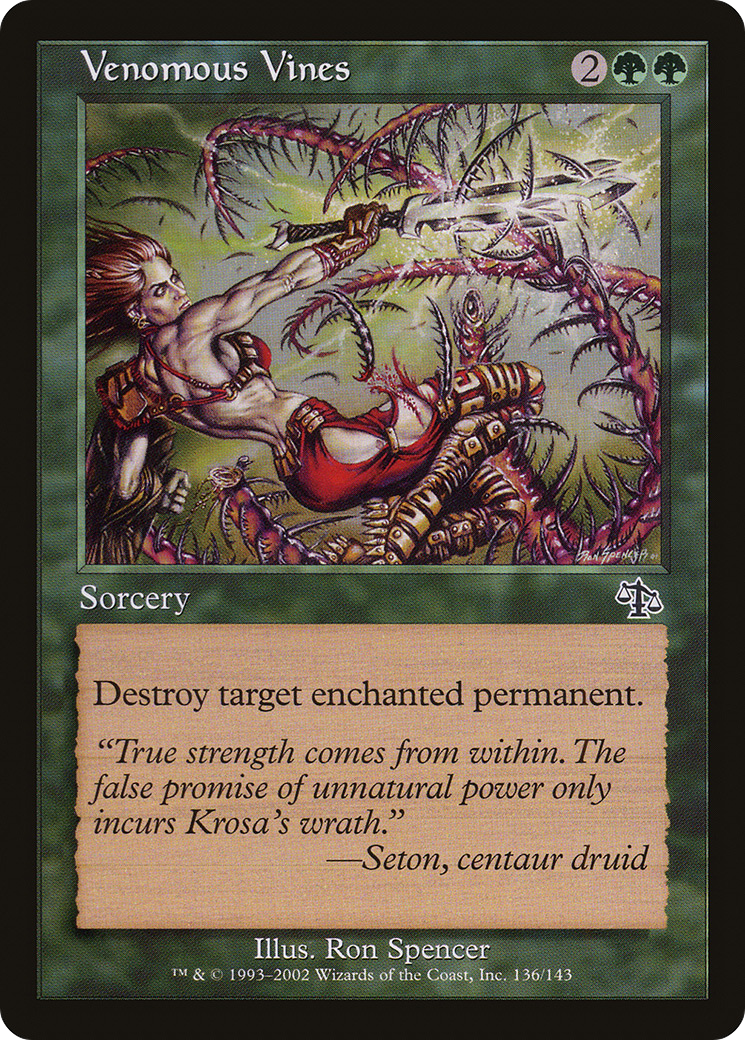 Venomous Vines (JUD-136) -  Foil