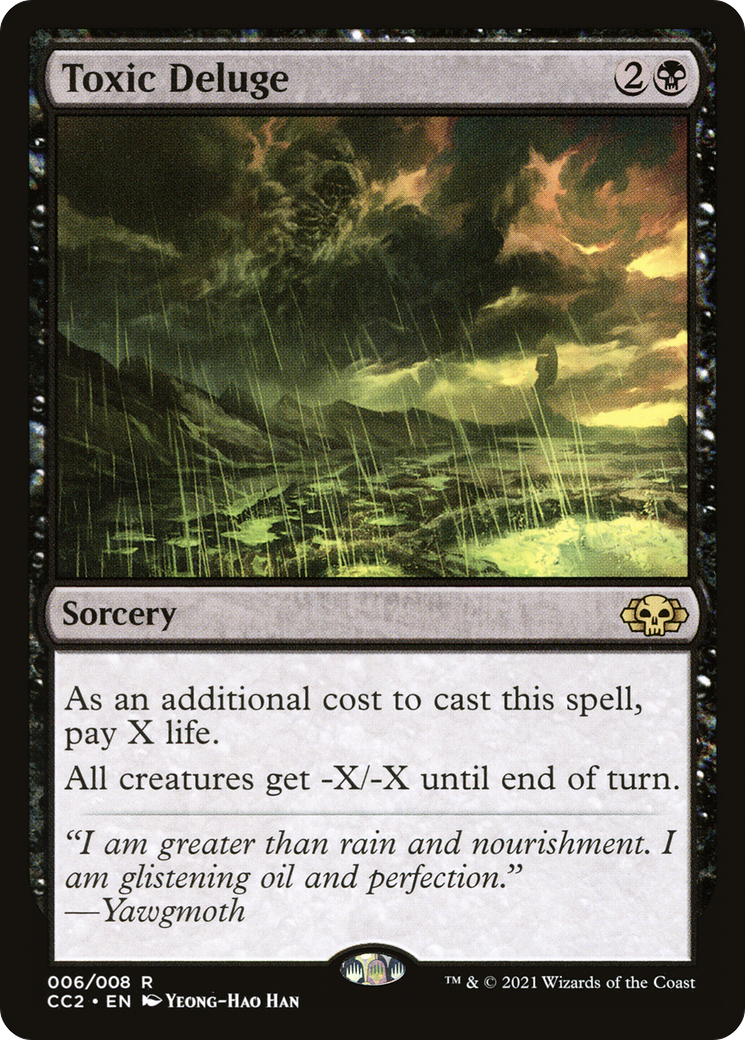 Toxic Deluge (CC2-006) -  Foil