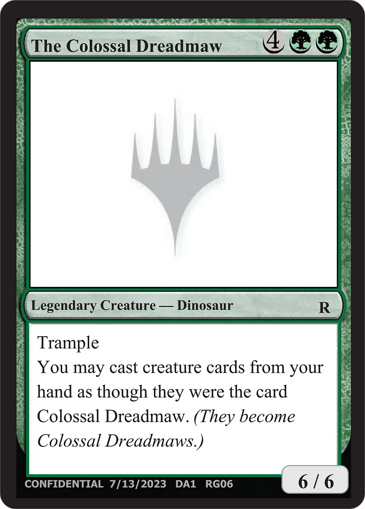 The Colossal Dreadmaw (DA1-RG06B) -