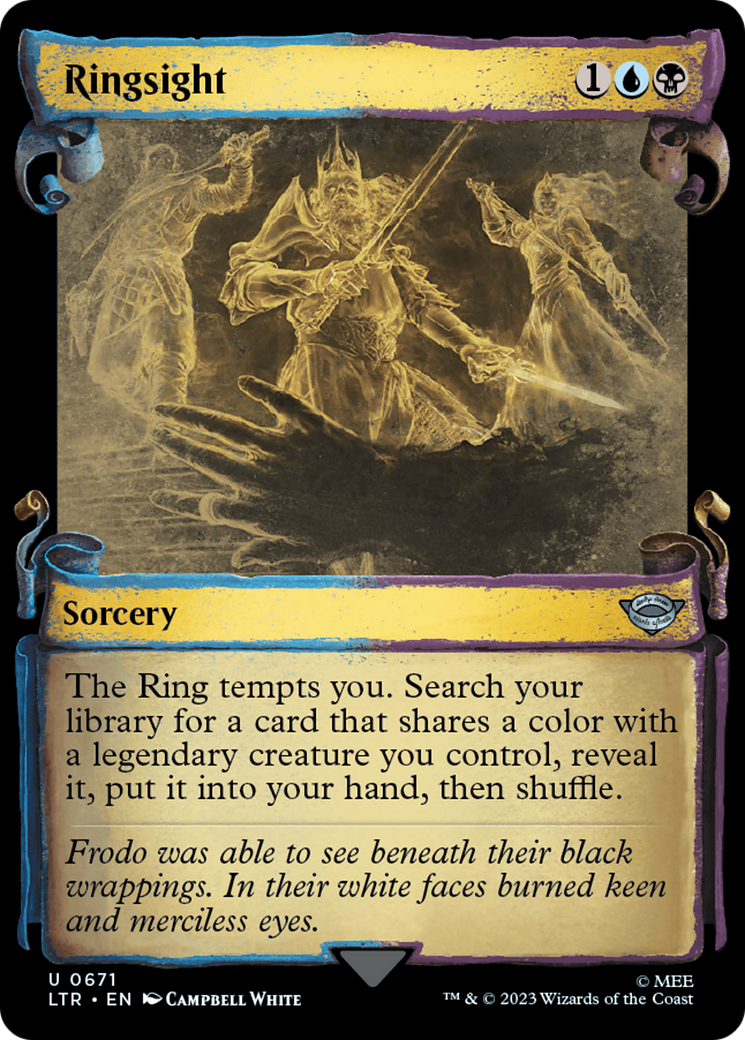 Ringsight (LTR-671) - : (Showcase) Foil