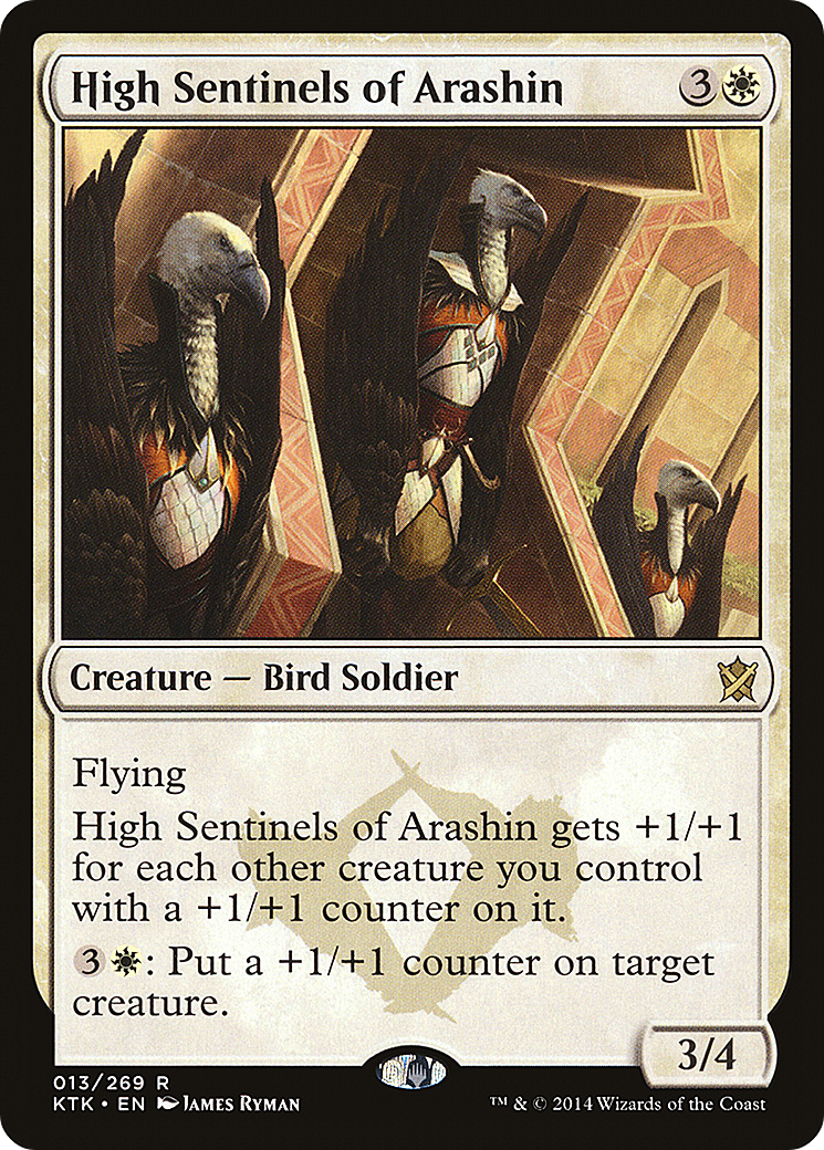 High Sentinels of Arashin (KTK-013) -  Foil