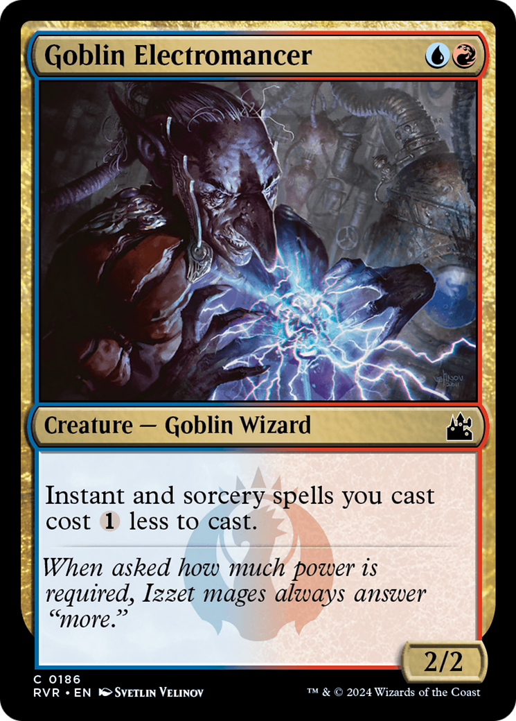 Goblin Electromancer (RVR-186) -  Foil