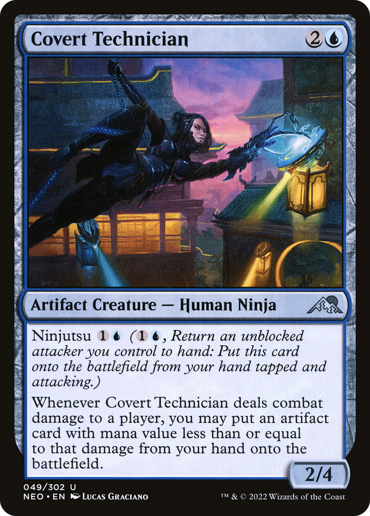 Covert Technician (NEO-049) -  Foil