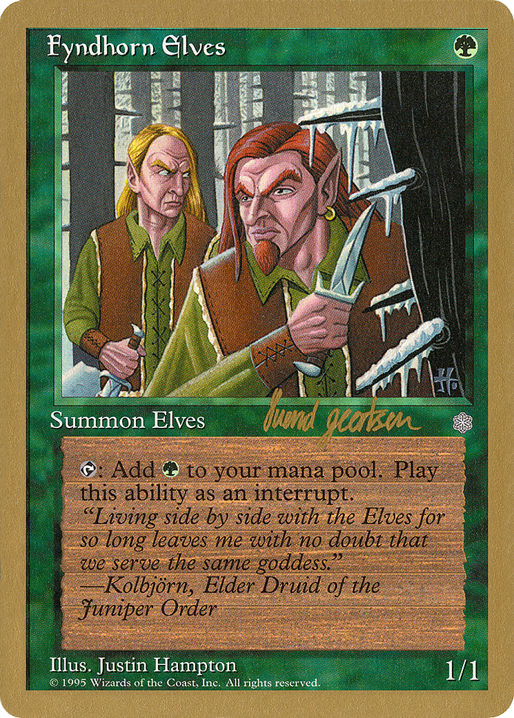 Fyndhorn Elves (WCD-SG244) -