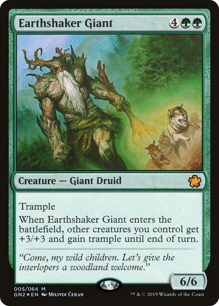 Earthshaker Giant (GN2-005) -  Foil