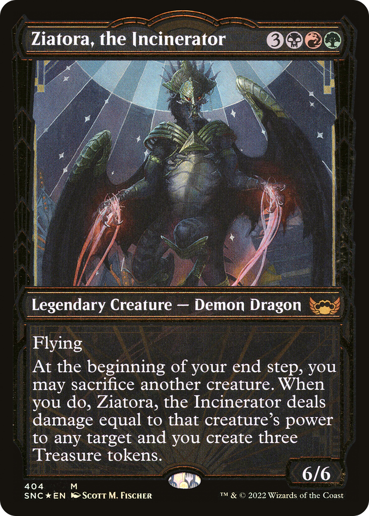 Ziatora, the Incinerator (SNC-404) - : (Showcase) Foil