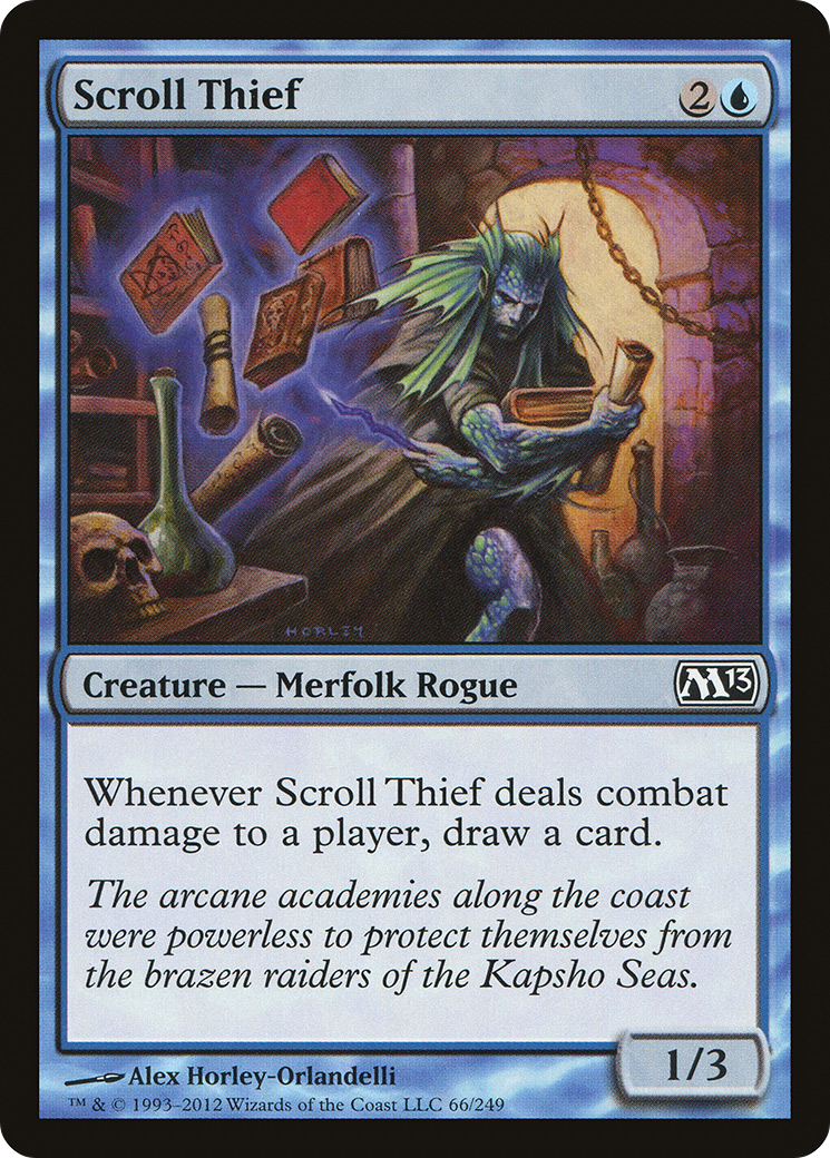 Scroll Thief (M13-066) -  Foil