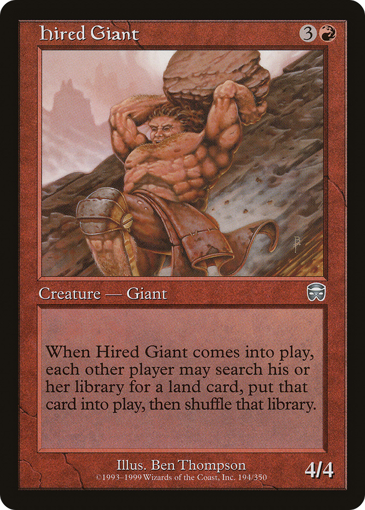 Hired Giant (MMQ-194) -  Foil