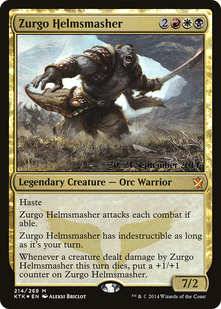 Zurgo Helmsmasher (PRE-214S) -  Foil