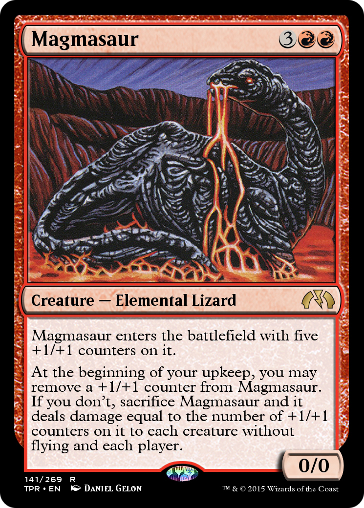 Magmasaur (TPR-141) -  Foil