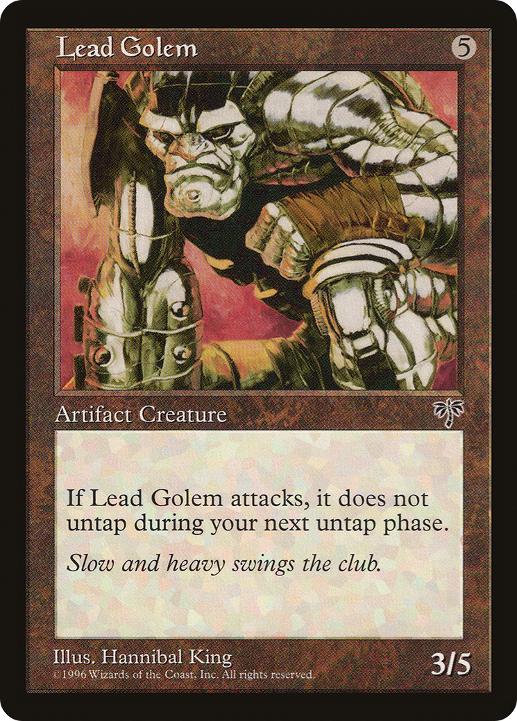 Lead Golem (MIR-306) -