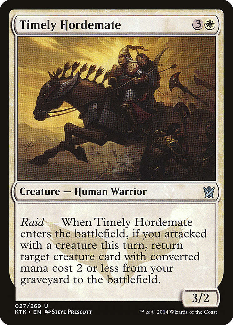 Timely Hordemate (KTK-027) -  Foil