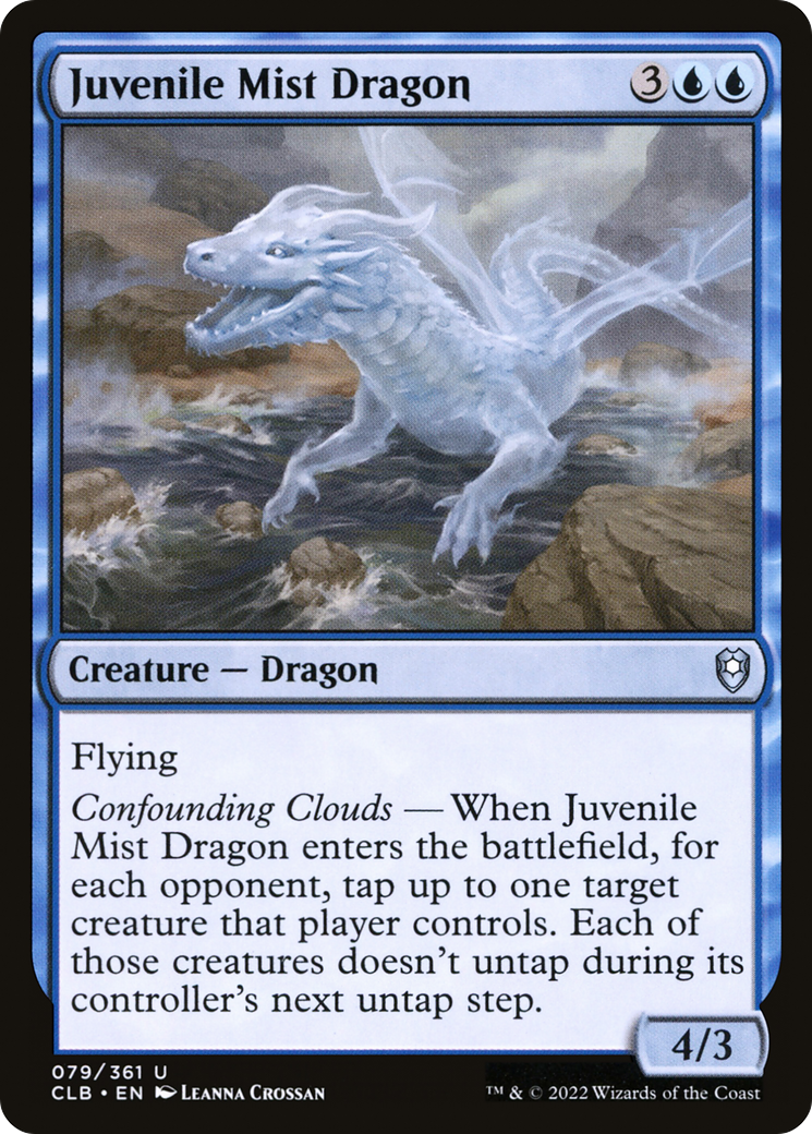 Juvenile Mist Dragon (CLB-079) -  Foil