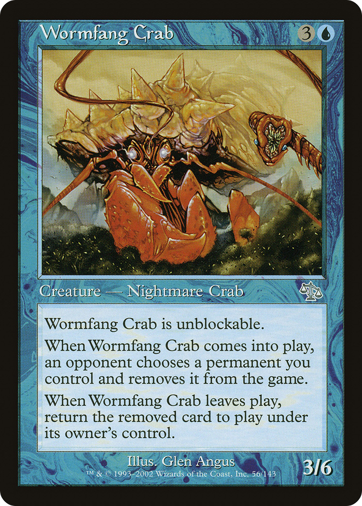 Wormfang Crab (JUD-056) -  Foil