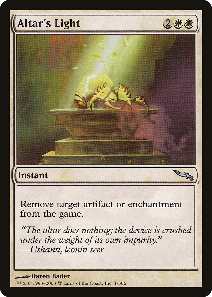 Altar's Light (MRD-001) -  Foil