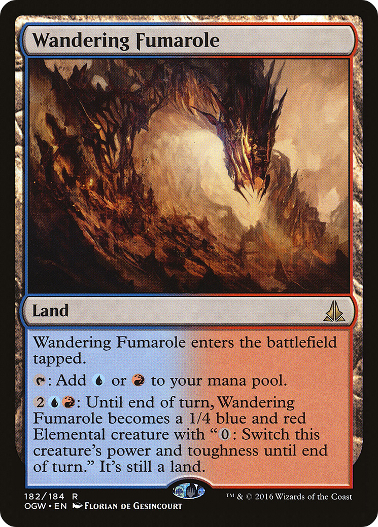 Wandering Fumarole (OGW-182) -  Foil