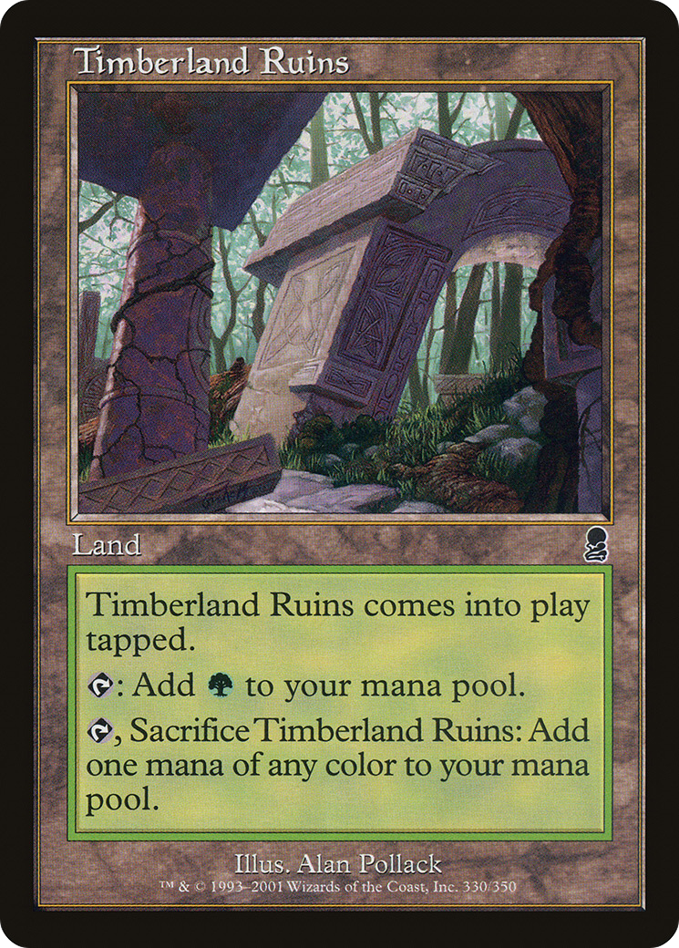 Timberland Ruins (ODY-330) -  Foil