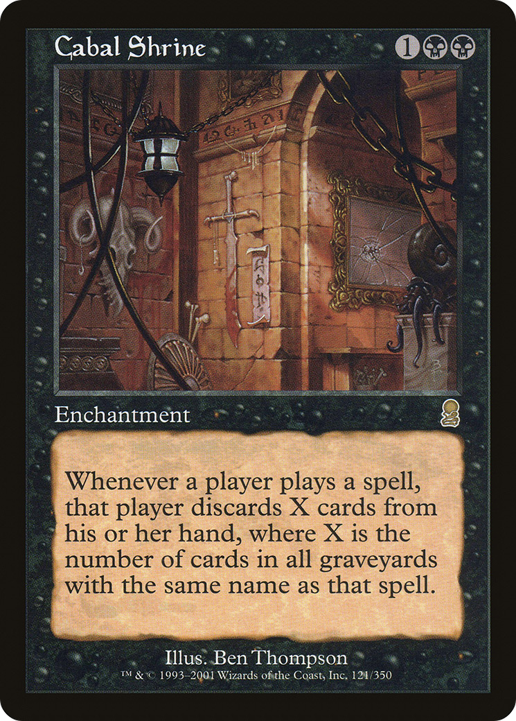 Cabal Shrine (ODY-121) -  Foil