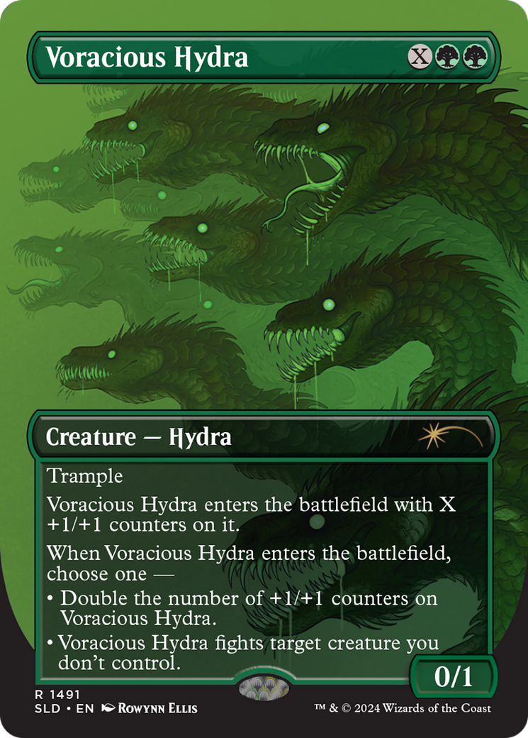 Voracious Hydra (SLD-1491) -  (Borderless)