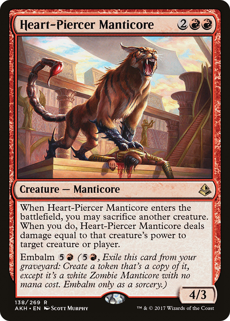 Heart-Piercer Manticore (AKH-138) -