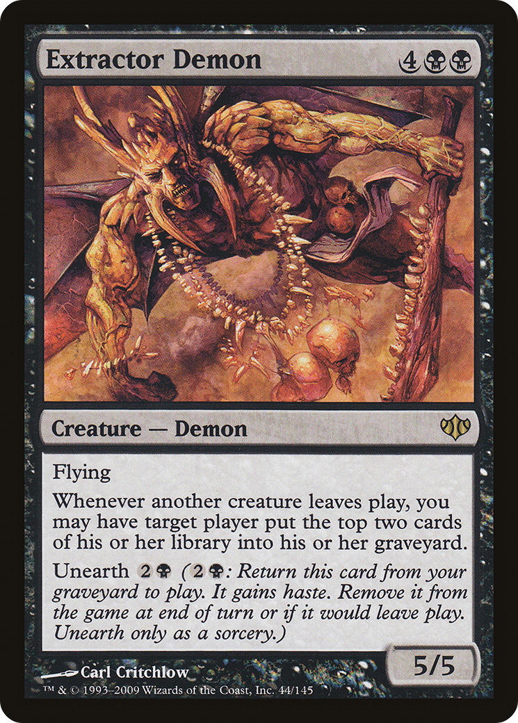 Extractor Demon (CON-044) -  Foil