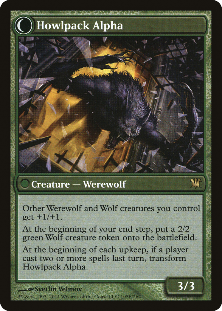 Mayor of Avabruck // Howlpack Alpha (ISD-193) - : (Double Faced Transform) Foil