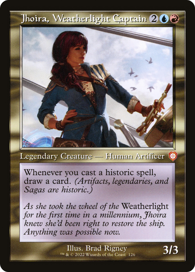 Jhoira, Weatherlight Captain (BRC-126) -