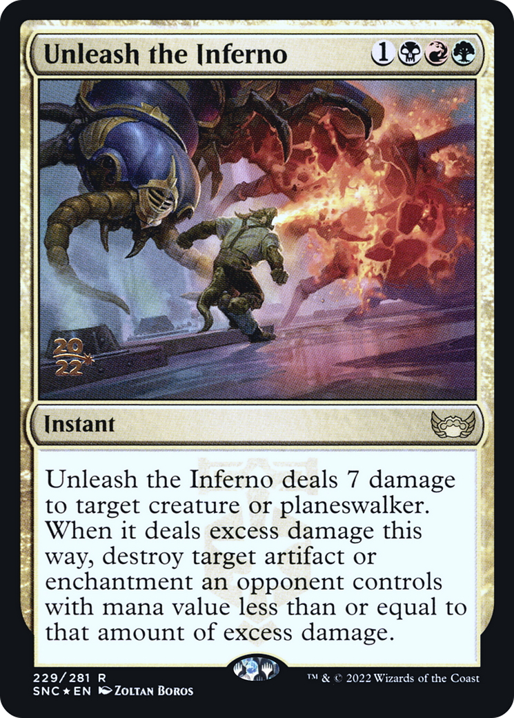 Unleash the Inferno (PRE-229S) -  Foil