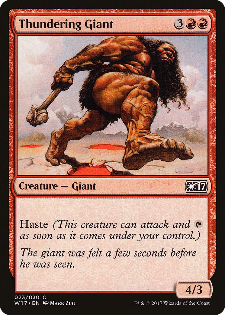 Thundering Giant (W17-023) -