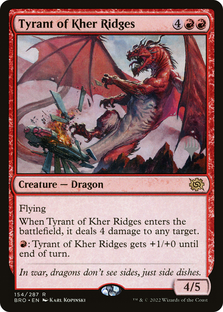 Tyrant of Kher Ridges (PPBRO-154P) -