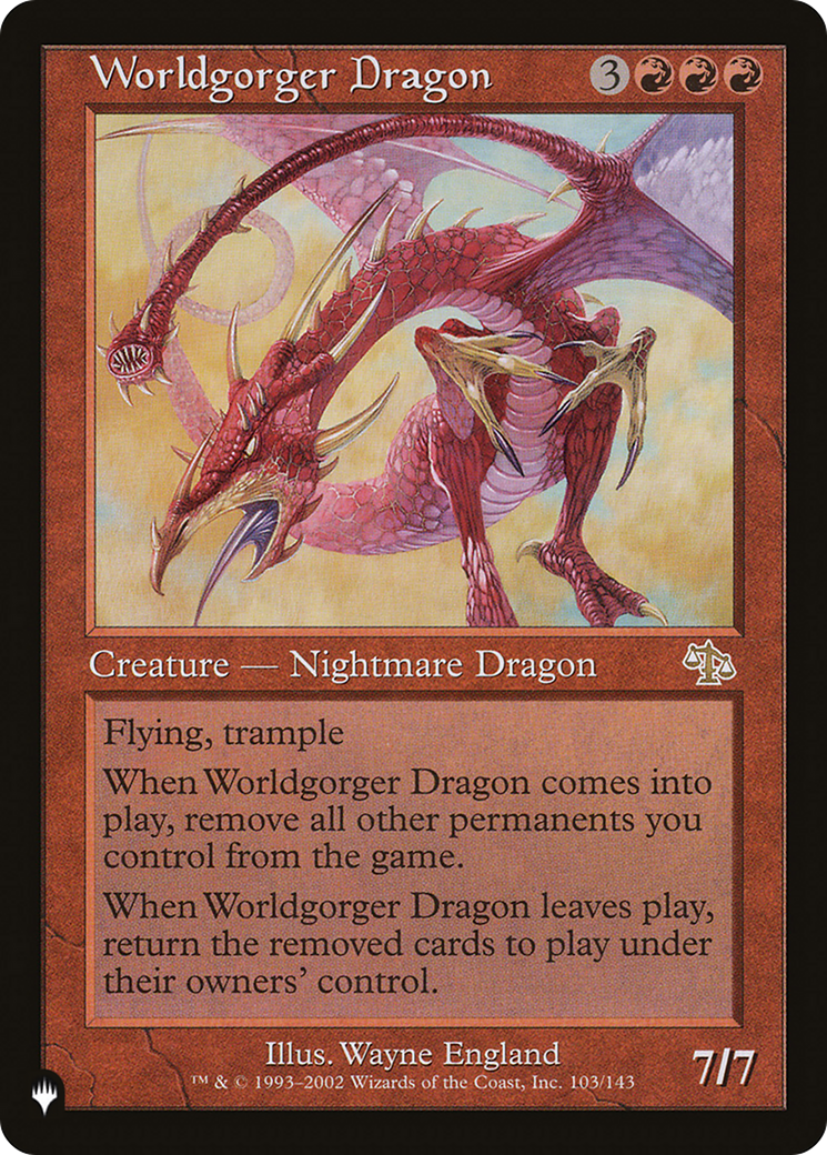 Worldgorger Dragon (LIST-JUD-103) -